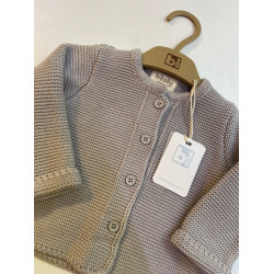 Bibaby Elegance Triko Hırka Gri