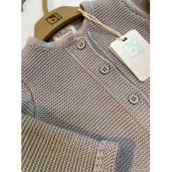 Bibaby Elegance Triko Hırka Gri