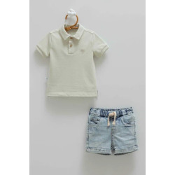 Caramell Jean Takım Yeşil 