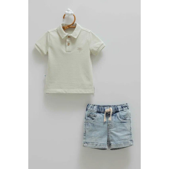 Caramell Jean Takım Yeşil