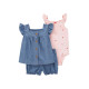 Carter's Kız Bebek Set Denim