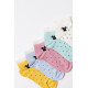 Katia Bony Kız Çocuk Kedi Desenli 5'li Patik Çorap