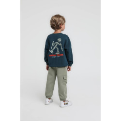 Escabel Gars Haki Bebe Pantolon