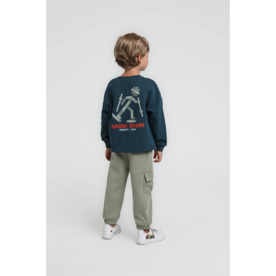 Escabel Gars Haki Bebe Pantolon