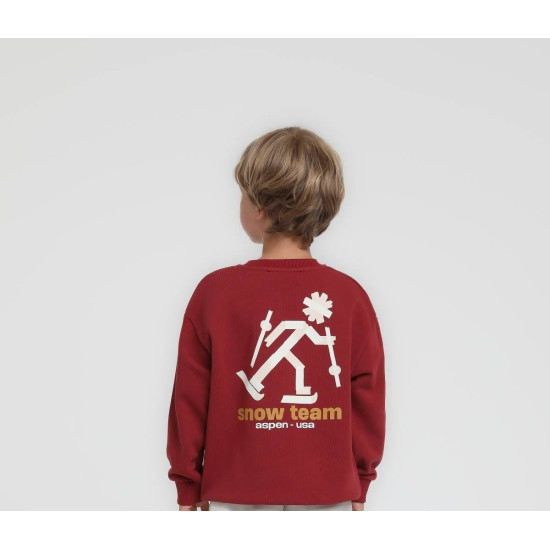 Escabel Bebek Sweat Bordo