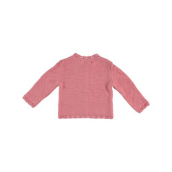 Monna Rosa Pembe Triko Hırka 