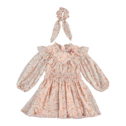 Monna Rosa Bahar Dalı Elbise