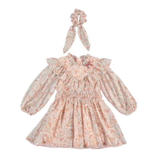 Monna Rosa Bahar Dalı Elbise