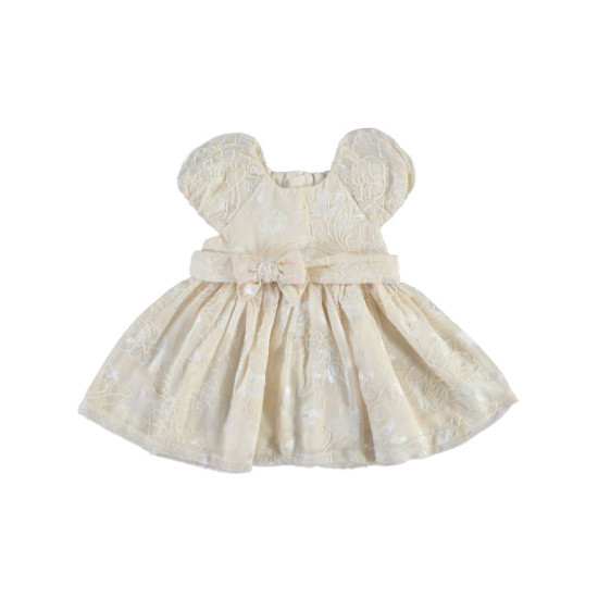 Monna Rosa Bej Elbise