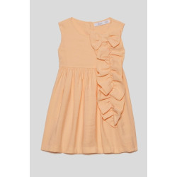 N.K Tencel Somon Elbise
