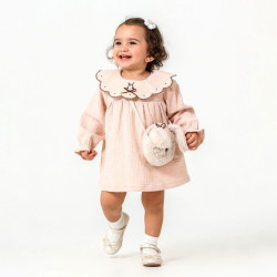 Lily Çantalı Tavşan Elbise