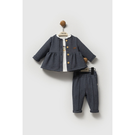 Moi Noi 3'lü Kız Bebek Takım