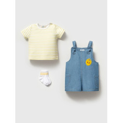 Limon Detaylı Salopet Takım