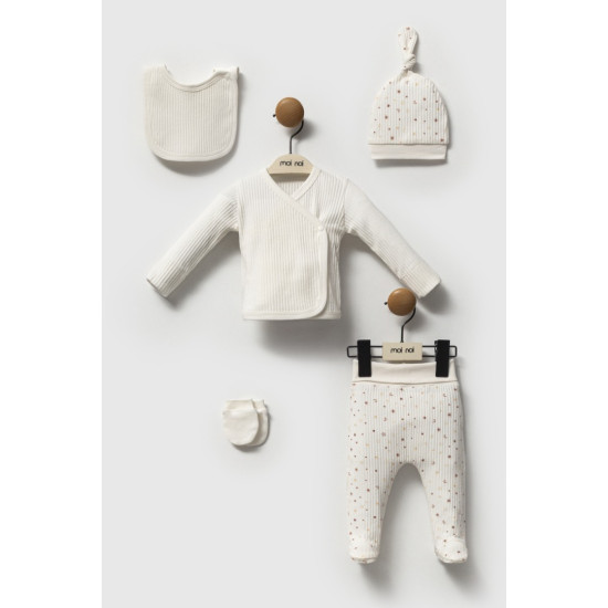 Moi Noi Ekru 5'li Set