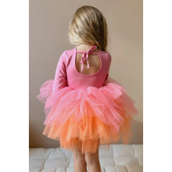 Lily Pembe Balerin Elbise 