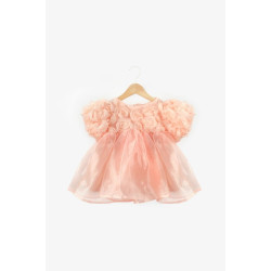 Lily Somon Gül Elbise 