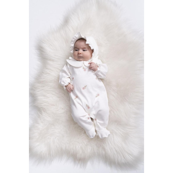 Moi Noi Floral Şapkalı Tulum