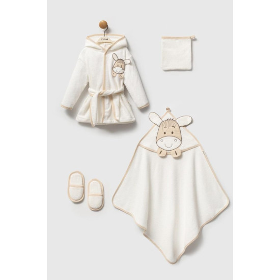 Moi Noi Bornoz Set - İnek