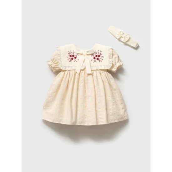 Lily Nakış Detaylı Elbise