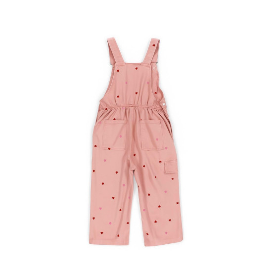 Patiquekids Denim Kalpli Salopet Set