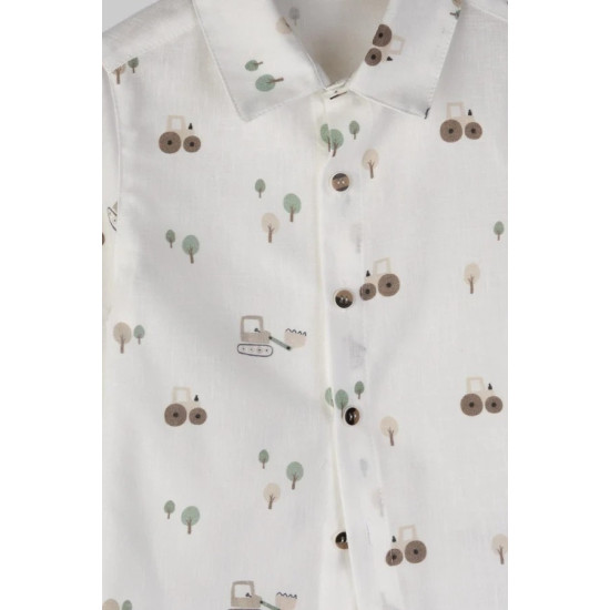 Lily Haki Gömlekli Takım