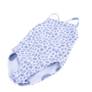 Çift Taraflı Alttan Çıtçıtlı Mayo Lila Leopar 