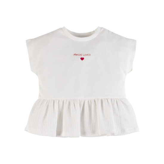 Mamino Müslin Detaylı Tişört