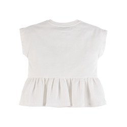 Mamino Müslin Detaylı Tişört