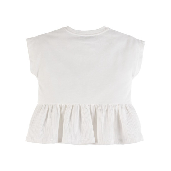 Mamino Müslin Detaylı Tişört