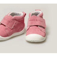 Merli Rose İlk Adım Süet  Bot  Pembe 