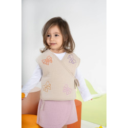 Mielakids Kapitone Kruvaze Yelek