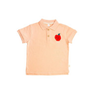 Mielakids Elma Baskılı Polo Yaka Tshirt 