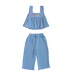 Mielakids Flouncy Müslin Set Sky Blue 