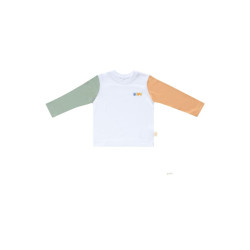 Miela Kids Renk Bloklu Tshirt 