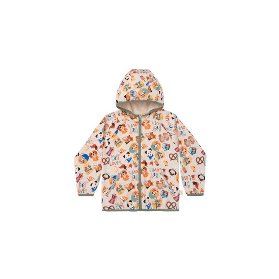 Mielakids Su Tutmaz Softshell Desenli Ceket