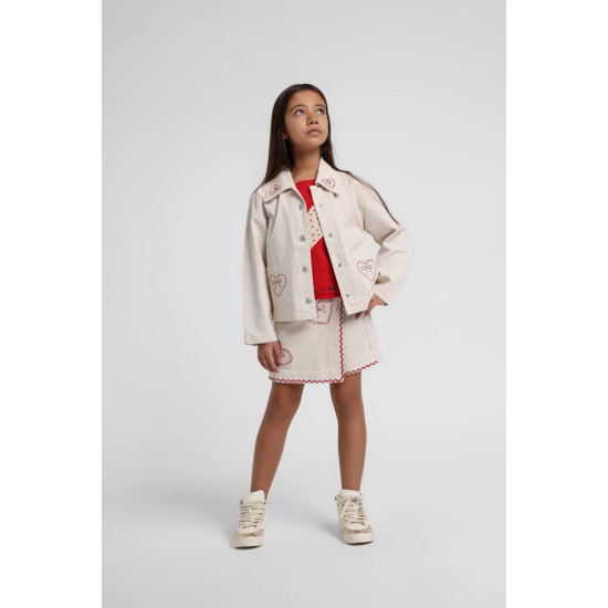 Escabel Gars Krem Ceket