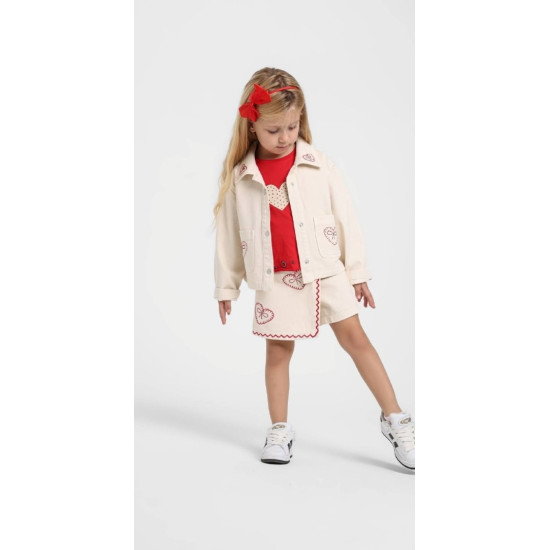 Escabel Gars Krem Ceket