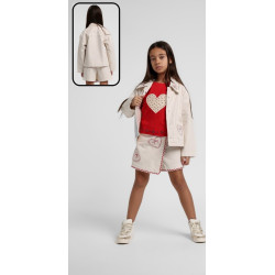 Escabel Gars Krem Ceket