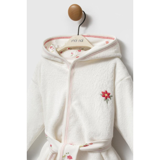 Moi Noi Bornoz Set - Çiçek