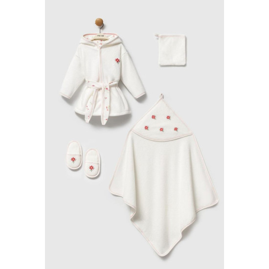 Moi Noi Bornoz Set - Çiçek